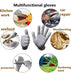 Kubqlig Oyster Shucking Knife Set with Protective Glove Size of Your Choice 3