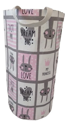Fabric Storage Container for Toys or Laundry - 60cm Tall 16
