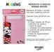 Mooving Loops Minnie Mouse Stickers Notebook Refill 1