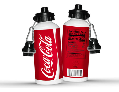 Coca Cola 400ml Personalized Water Bottle with Cap and Spout 0