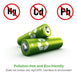 EBL 8PCS 1.5V 3000mAh Lithium AA Batteries LFB-AA up to 6X 6