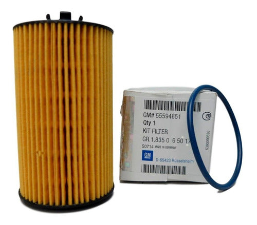 General Motors Oil Filter Combo 5w30 for Chevrolet Tracker 1.8 2018 3