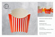 Set of 500 French Fry Boxes - Similar to Burger Chain Style 3