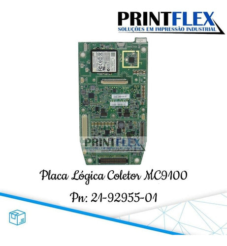 Placa Lógica Coletor De Dados Mc9100 Pn 21-92955-01 1