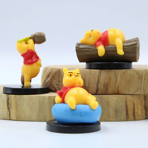 Set Mini Figuras Winnie The Pooh Muñecos Personajes 4