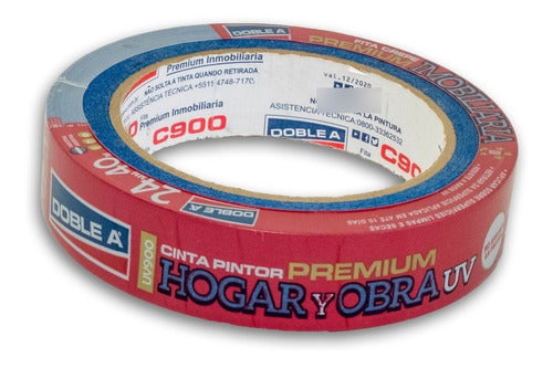 Doble A Blue Masking Tape 24mm X 40m C900 0