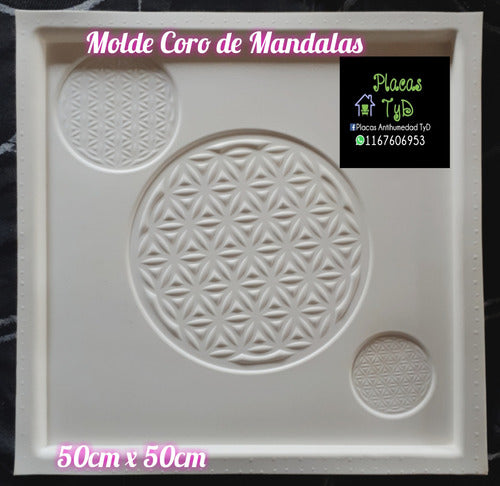 Mold for Anti-humidity Mandala Choir Panels 1