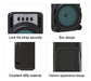 Portable Bluetooth Speaker 5W with LED Light, Rechargeable, USB, Radio 2