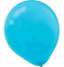 Globos De Latex Lisos | Azul Caribe | Paquete De 50 | Decora 0