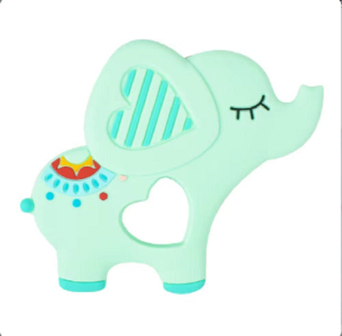 Burdah Animal Teether Elephant for Babies 0