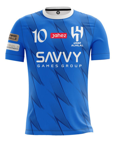 Sporty T-shirt Al Hilal Ney Cax-1710 by Artemix 0