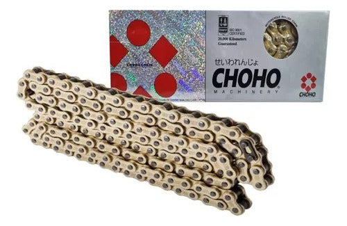 Choho Golden Transmission Chain 520 X 118 for XR 250 & XTZ 0