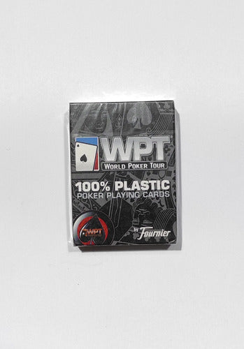 WPT 100% Plastic Poker Playing Cards. Fournier Made in Spain 0