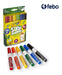 Marcadores Crayola Lavables Con Aroma Punta Chisel X6 Febo 1