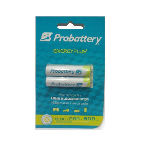 Probattery AAA 800 mAh Energy Plus Rechargeable Batteries 0