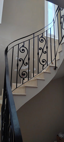 Herrería Formax Linda Antique Forged Handrail 100x90 Cm 1