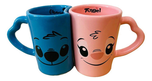 Panda Deco Combo-Set Tazas Stitch-Angela 0