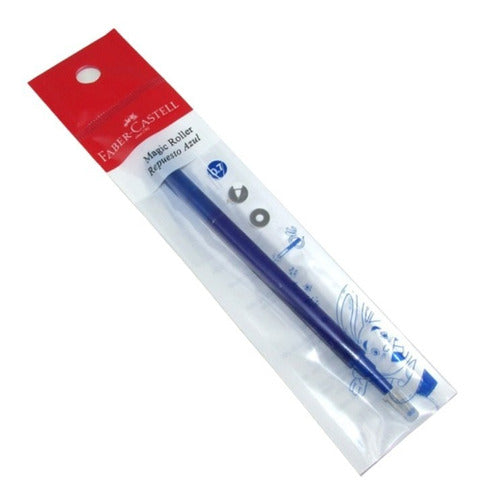 Faber-Castell Magic Refillable Rollerball Pen Refill - Blue Ink 0