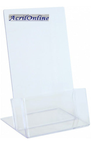 Acrilonline 40 Acrylic Brochure Holders 10x16cm 0