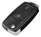 Carcasa Key + Key Blade 2 Buttons LED Half-Removable 3
