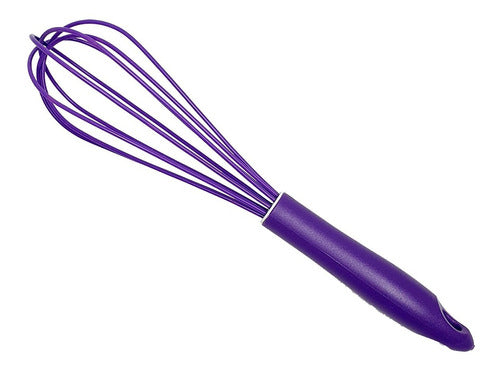 Large 30 cm Silicone Manual Pastry Whisk 3