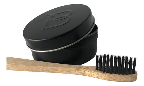 Bastiano Activated Charcoal Kit + Bamboo Dental Brush 0