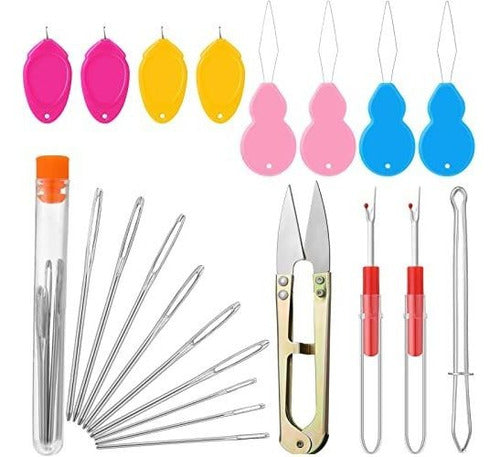 Chumia Needle Threaders + Needles and Cutters 0