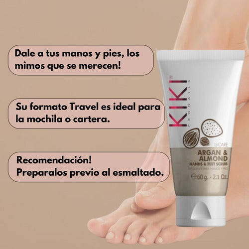 Idraet Exfoliante Manos Y Pies Hidratante Regenerador Argan 4