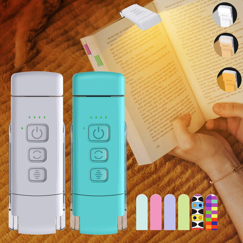 Luoled Portable USB Reading Lights with Timer for Kids 1