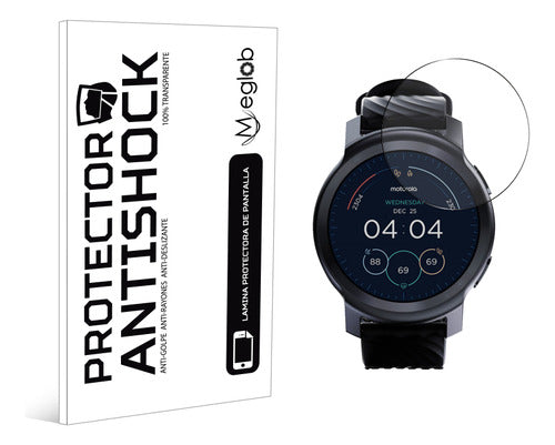 Antishock Protector Screen for Motorola Moto Watch 100 0