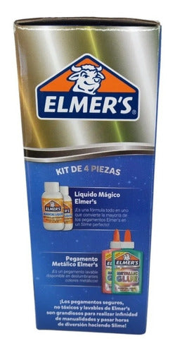 Elmer's Metallic Slime Kit X 4 Sticky Mass 4