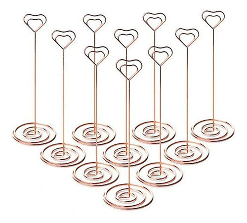 Jofefe 10pcs 86 Pulgadas Tall Place Card Holder Numero De L 0