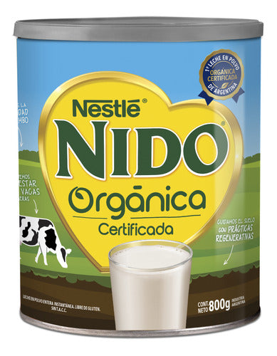 Nido® Orgánica Leche En Polvo - Lata X 800gr 0