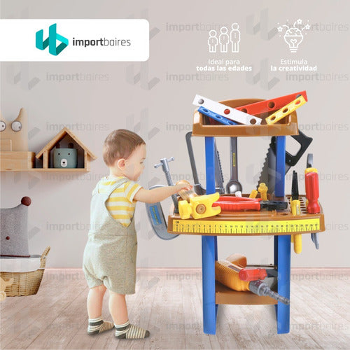 Banco Set De Herramientas De Juguete Niño Infantil Lionel´s 4