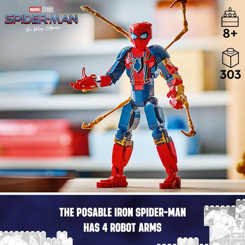 LEGO Marvel Iron Spider-Man Construction Figure 76298 1