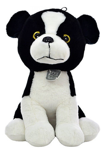 Importado Cko: Plush Dog with Shiny Eyes - Siberian, Collie, Rottweiler 0