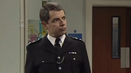 The Thin Blue Line Serie Comica Actor Mr Bean 6