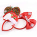 SEVEN STYLE 12 Christmas Headbands, Fun Holiday Decorations 5