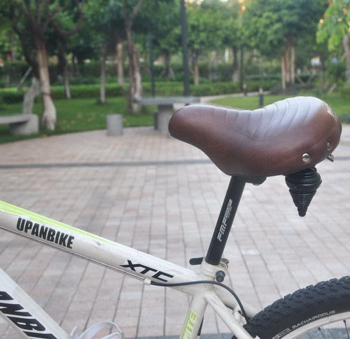 Brown Upanbike Bicycle Seat 4