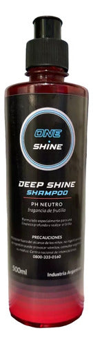 Shiny Car Shampoo with Aroma - pH Neutral 500mL One Shine 3