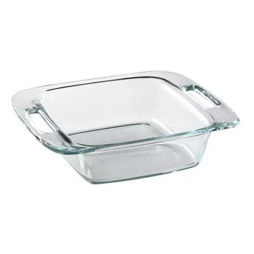 Pyrex Easy Grab Glass Loaf Pan 1.4 L with Side Handles 0