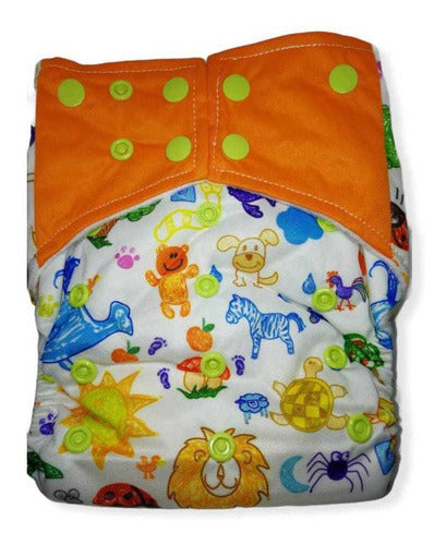 Insertos 3 Eco-Friendly Cloth Diapers AIO2 for Night with 2 Inserts 1