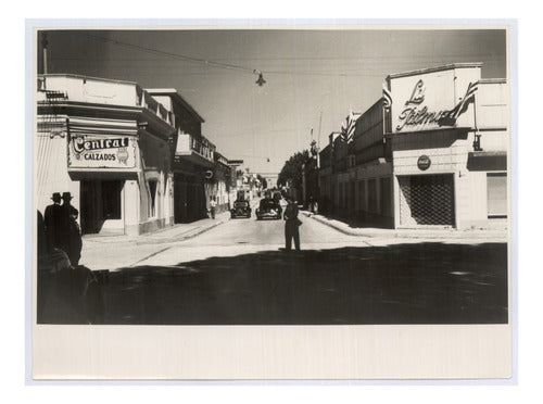 Flores Calle Trinidad En El Año 1954 - Lámina 45x30 Cm 0