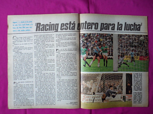 El Grafico Nº 3599 Año 1988 Juan Simon Boca Ferro Racing 1