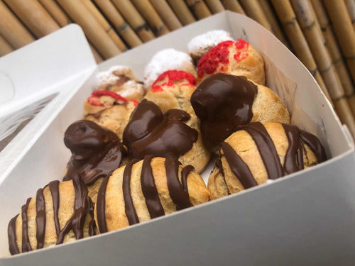 Pastelería Piacere Le Luxe Profiteroles Caja X 12 0