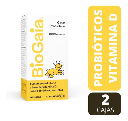 BioGaia Drops 5ml - Baby Colic - Original Swedish Pack X 2 0