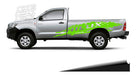 Toyota Hilux Lateral Decal Set for Single Cab Paint Job 28