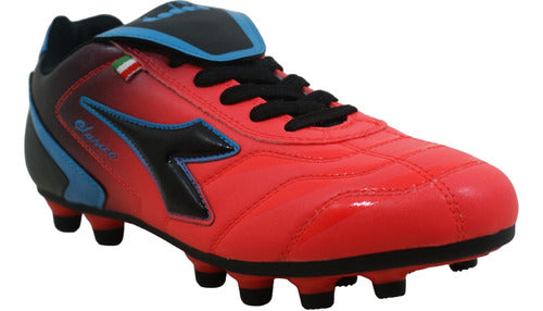 Diadora Classic Field Fijo Coral/Black Men's Sports Boots 1