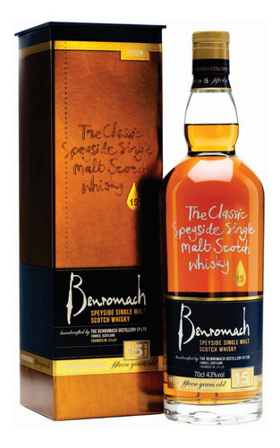 Whisky Benromach 15 Años  Single Malt, 700 Ml. 0