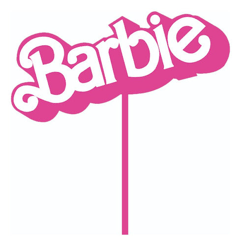 Patata 3D Cake Topper Adorno Torta - Barbie Princesa 1